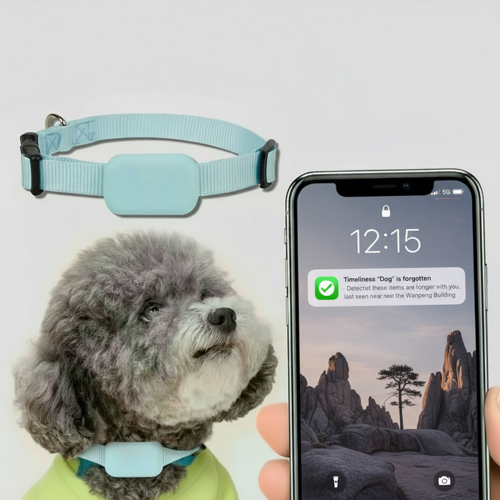 Advanced Pet GPS Tracker with Adjustable Collar for Dogs and Cats