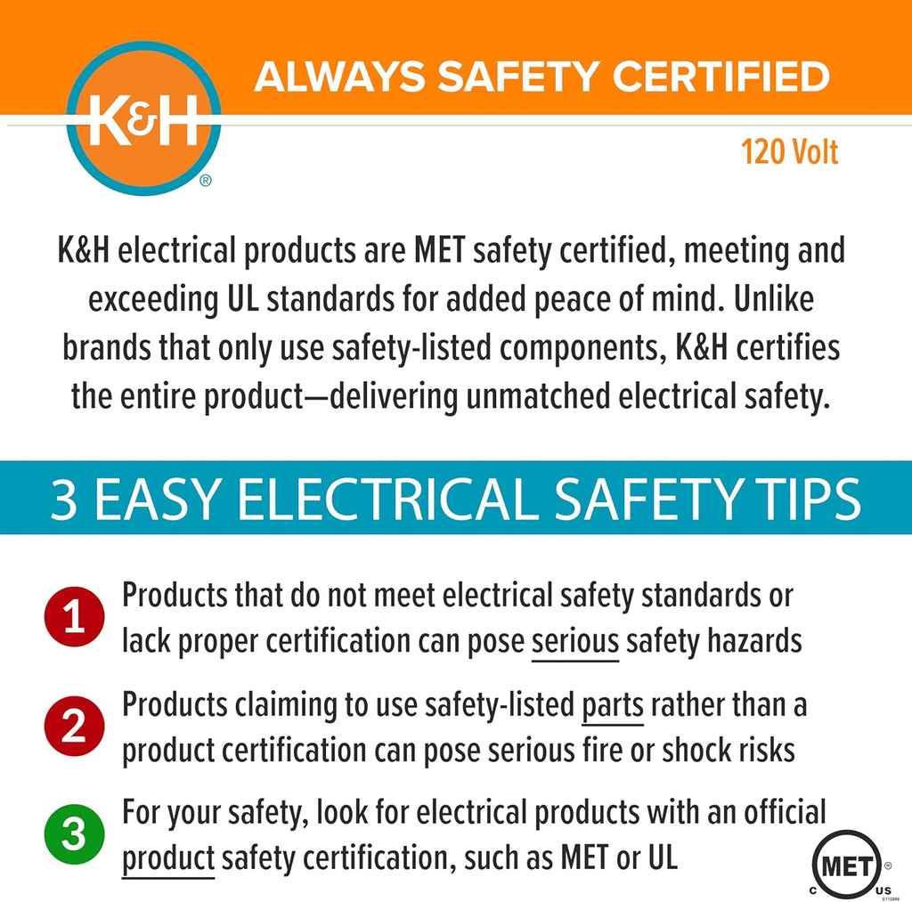 Thermal-Bowl 102 oz Heated Outdoor Pet Water Dish - No-Freeze Stainless Steel with Anti-Chew Cord & 25W Safety Certification