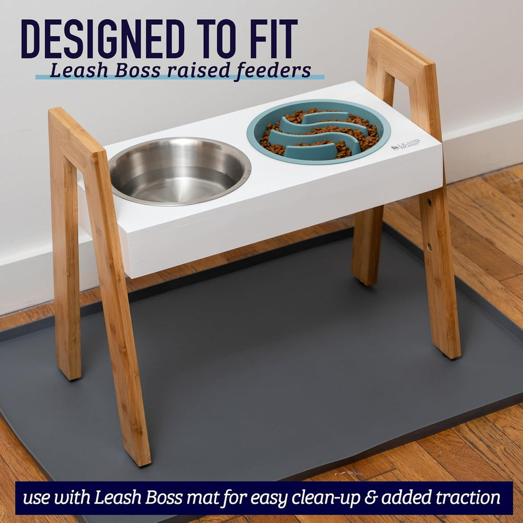 Interactive Blue Puzzle Slow Feeder Dog Bowl – 2 Cup Capacity for Healthy Eating, Perfect for All Breeds and Elevated Feeders
