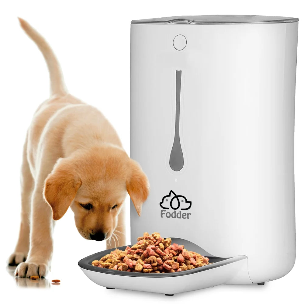 SLAPF30 - Intelligent Automatic Pet Feeder with Voice Message Feature for Cats and Dogs