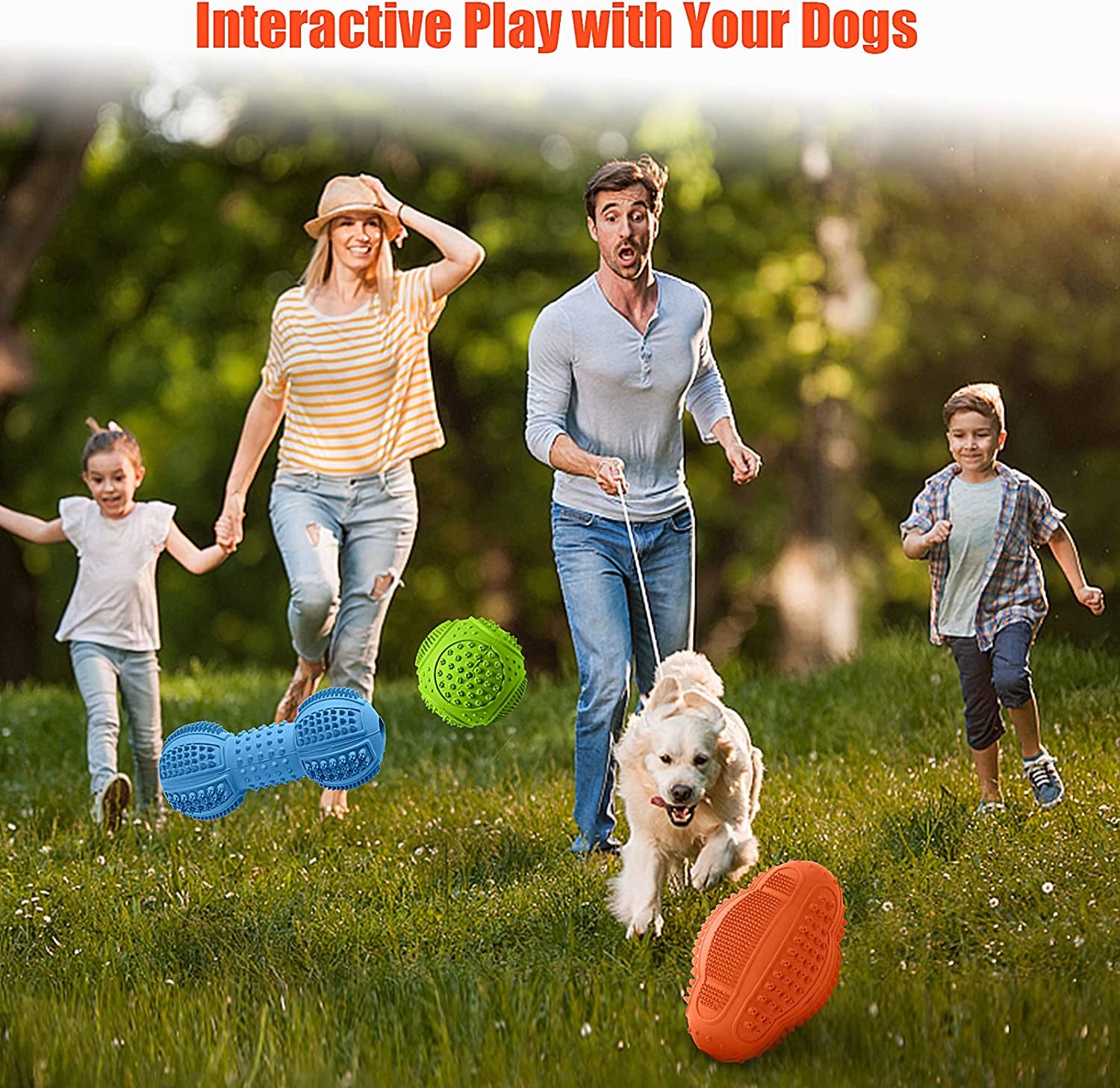 Ultimate Durable Dog Chew Toys 3-Pack - Perfect for Aggressive Chewers!