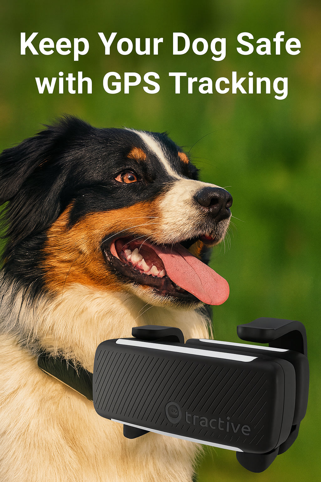 Smart Dog GPS Tracker with Health & Bark Monitor – Live Tracking + Virtual Fence
