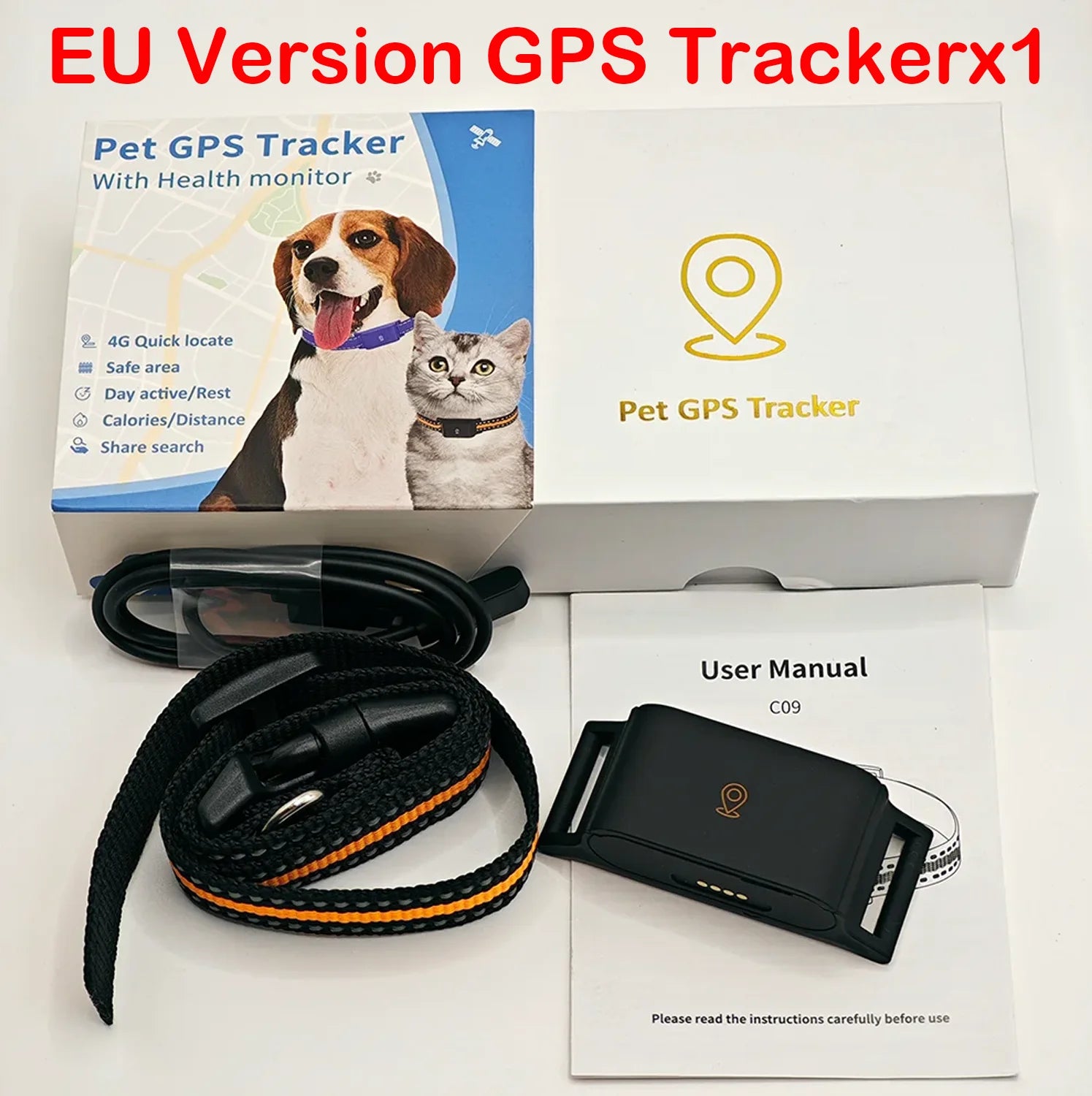 IP67 Waterproof Mini 4G GPS Animal Tracker Collar Anti-Lost Real Time Tracking Dog Cat Locator Pet Dog Cat Fashion Neck Collar